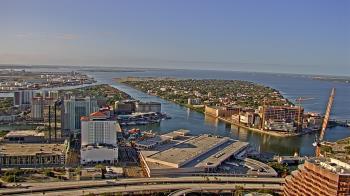 Weather camera view of One Tampa City Center.