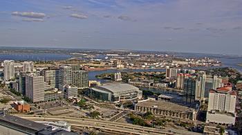 Weather camera view of One Tampa City Center.
