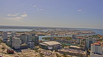 Weather camera view of One Tampa City Center.