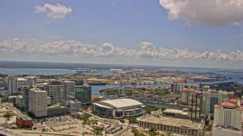 Weather camera view of One Tampa City Center.