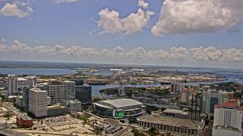 Weather camera view of One Tampa City Center.
