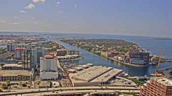 Weather camera view of One Tampa City Center.
