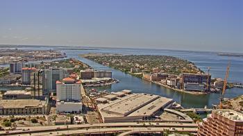 Weather camera view of One Tampa City Center.