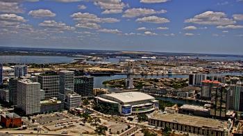 Weather camera view of One Tampa City Center.