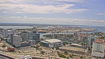 Weather camera view of One Tampa City Center.