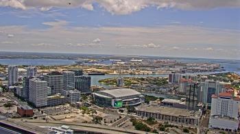 Weather camera view of One Tampa City Center.
