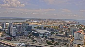 Weather camera view of One Tampa City Center.