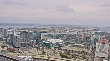 Weather camera view of One Tampa City Center.