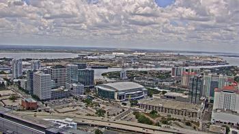 Weather camera view of One Tampa City Center.