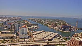 Weather camera view of One Tampa City Center.