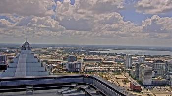 Weather camera view of One Tampa City Center.