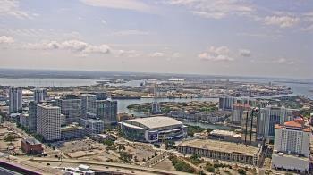 Weather camera view of One Tampa City Center.