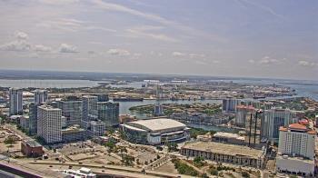 Weather camera view of One Tampa City Center.