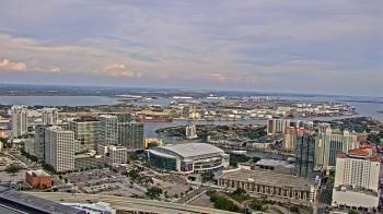 Weather camera view of One Tampa City Center.