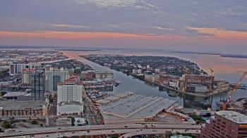 Weather camera view of One Tampa City Center.