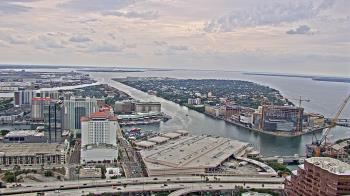 Weather camera view of One Tampa City Center.