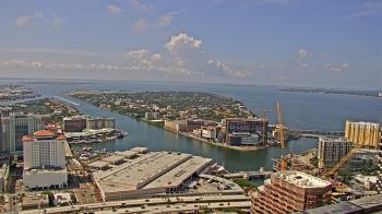 Weather camera view of One Tampa City Center.