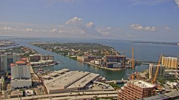 Weather camera view of One Tampa City Center.