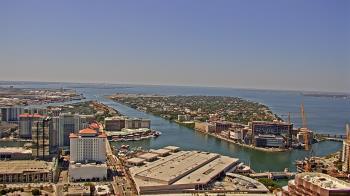 Weather camera view of One Tampa City Center.