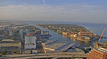Weather camera view of One Tampa City Center.