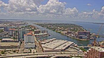 Weather camera view of One Tampa City Center.
