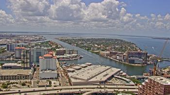 Weather camera view of One Tampa City Center.