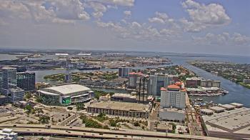 Weather camera view of One Tampa City Center.