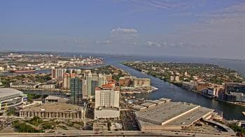 Weather camera view of One Tampa City Center.