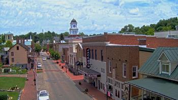 Weather camera view of Town of Jonesborough.