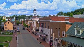 Weather camera view of Town of Jonesborough.