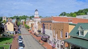 Weather camera view of Town of Jonesborough.