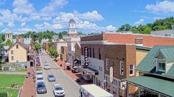 Weather camera view of Town of Jonesborough.