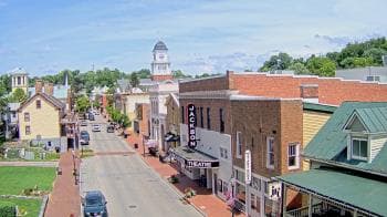 Weather camera view of Town of Jonesborough.