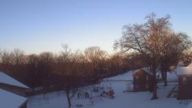 Weather camera view of Village Charter School.