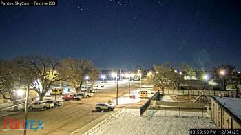 Weather camera view of Texline ISD.