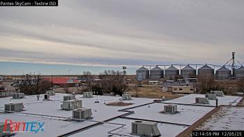 Weather camera view of Texline ISD.