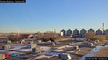Weather camera view of Texline ISD.