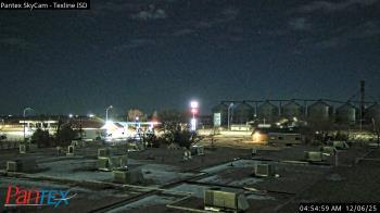 Weather camera view of Texline ISD.