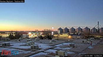 Weather camera view of Texline ISD.