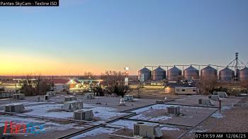 Weather camera view of Texline ISD.