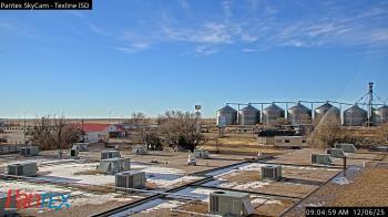 Weather camera view of Texline ISD.