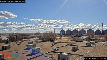 Weather camera view of Texline ISD.
