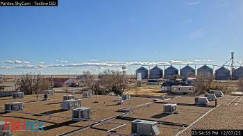 Weather camera view of Texline ISD.