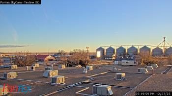 Weather camera view of Texline ISD.
