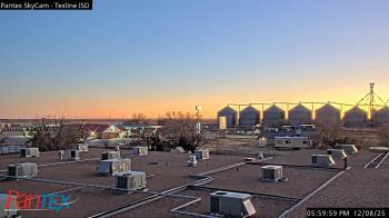 Weather camera view of Texline ISD.