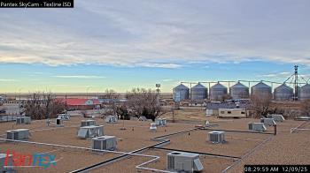 Weather camera view of Texline ISD.