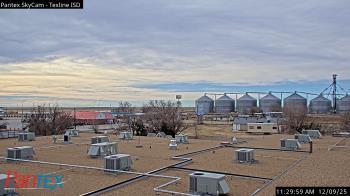 Weather camera view of Texline ISD.