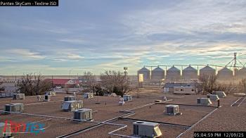 Weather camera view of Texline ISD.