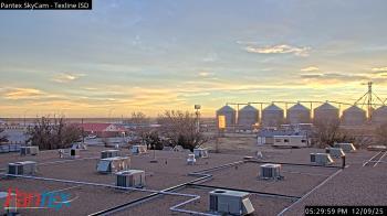 Weather camera view of Texline ISD.