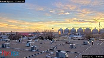 Weather camera view of Texline ISD.